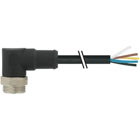 Murrelektronik EXACT12, 4XM12, 4 POLE MOULDED cbl, 5.0m PUR/PVC 4X0.34+3X0.75, UL/CSA 7700-A4011-UMC0150